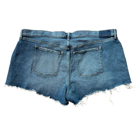 🐿️ NWT Abercrombie & Fitch Curve Love The Mom Short Mid-Rise Plus 36 (22 US) - Picture 2 of 6